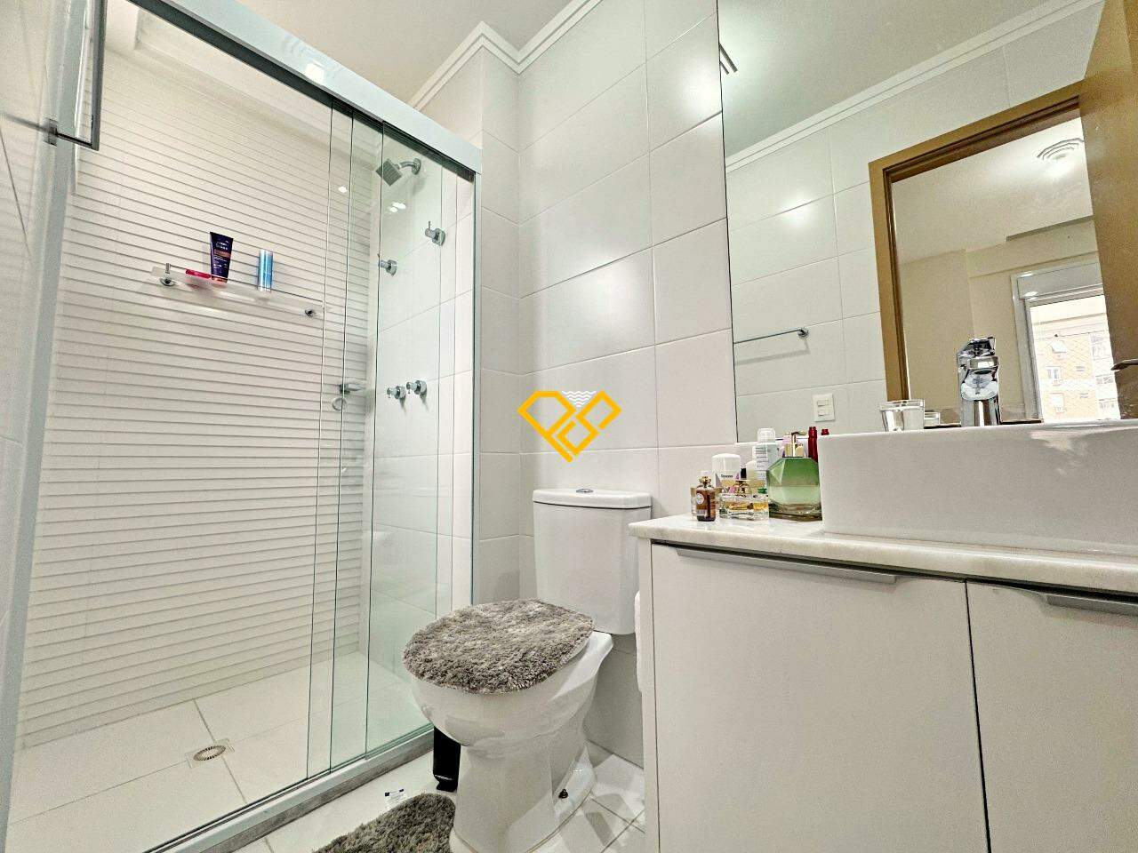 Apartamento à venda no Gonzaga: Wc suíte 1