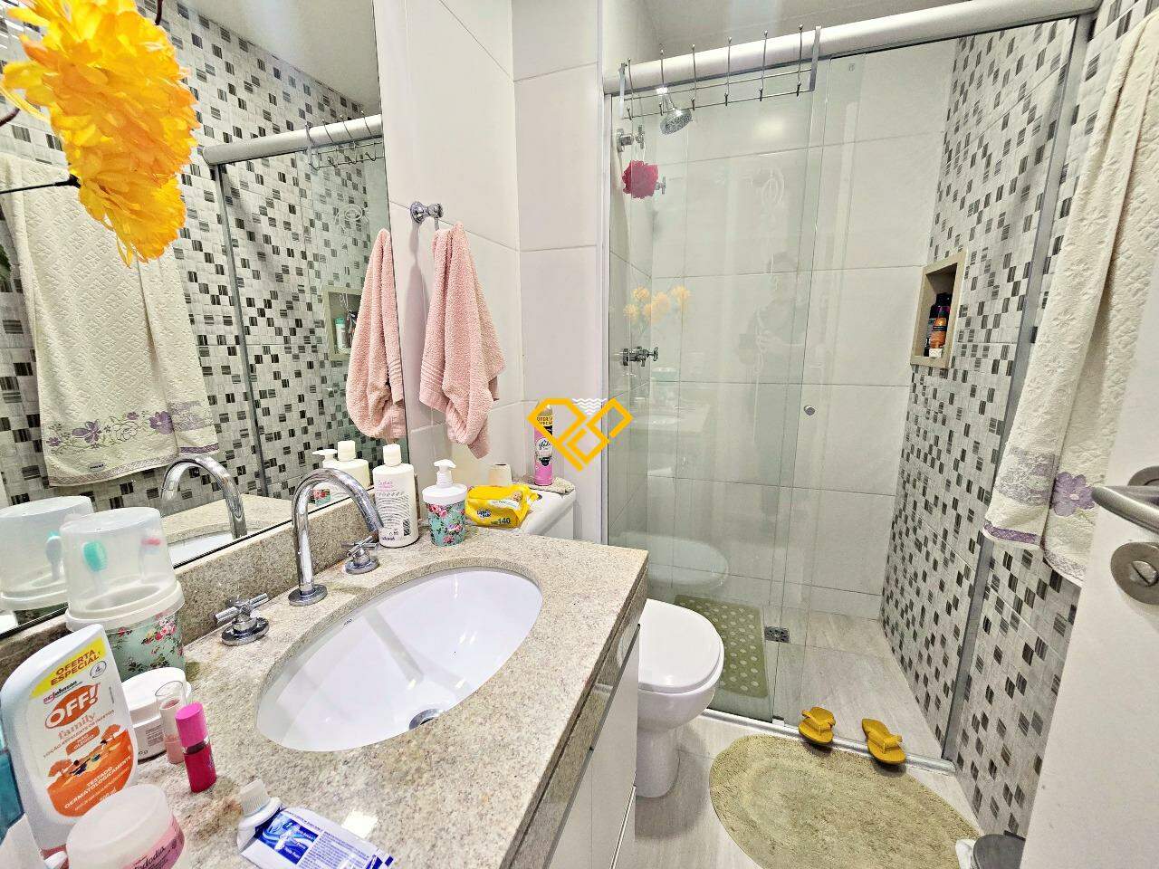 Apartamento à venda no José Menino: Wc suíte