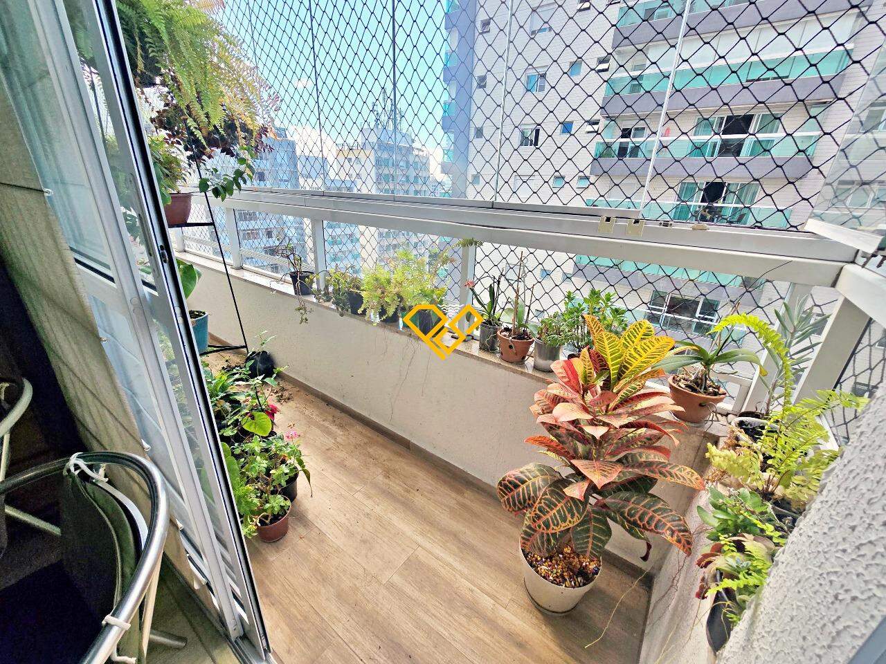 Apartamento à venda no José Menino: Varanda