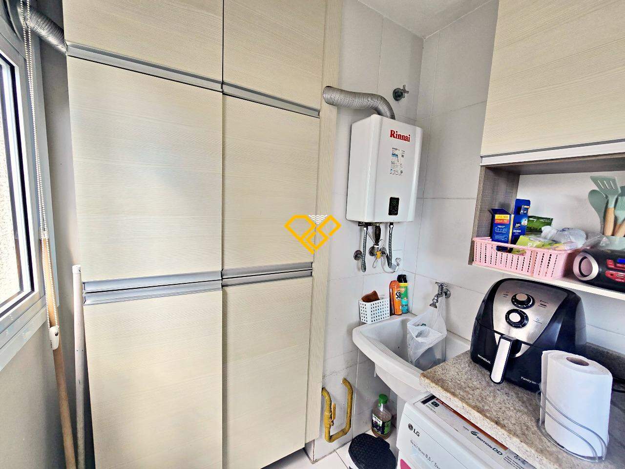 Apartamento à venda no José Menino: Área de serviço