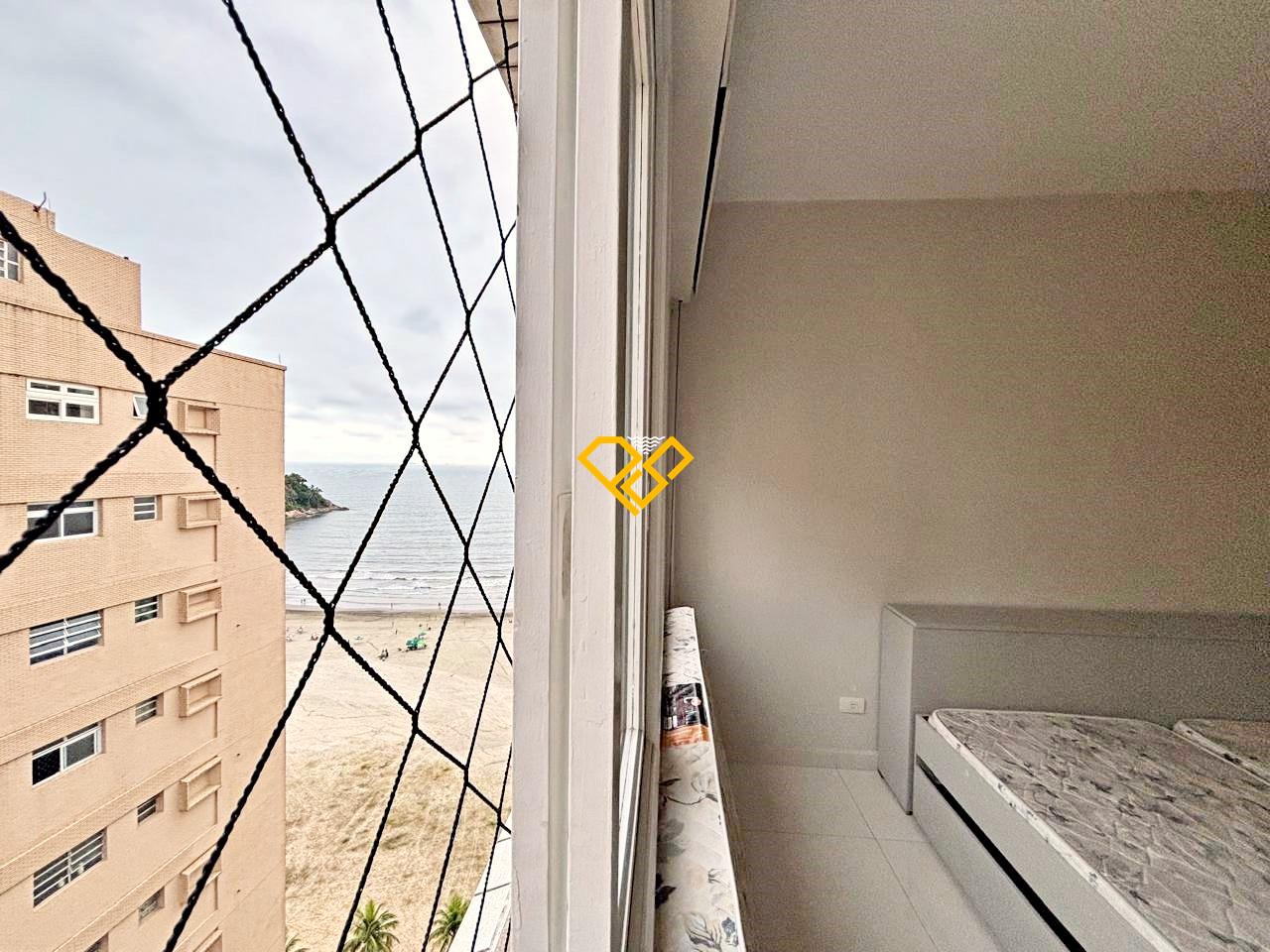 Apartamento para aluguel no José Menino: Dormitório 2 - vista