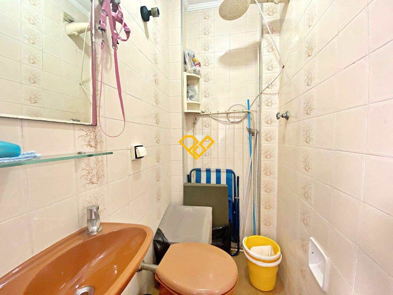 Apartamento à venda no Vila Mathias: Wc de serviço