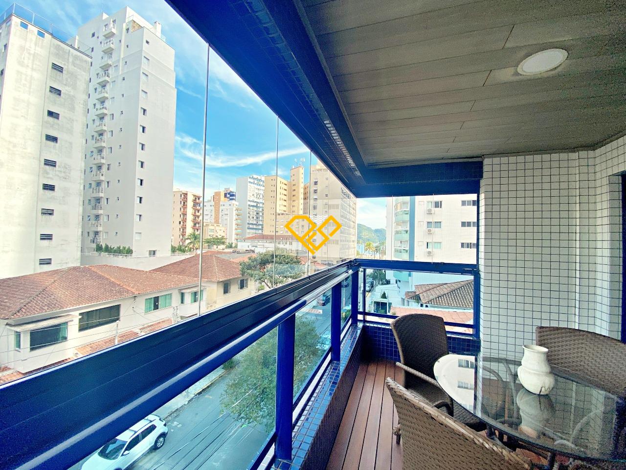 Apartamento à venda no Ponta da Praia: Varanda