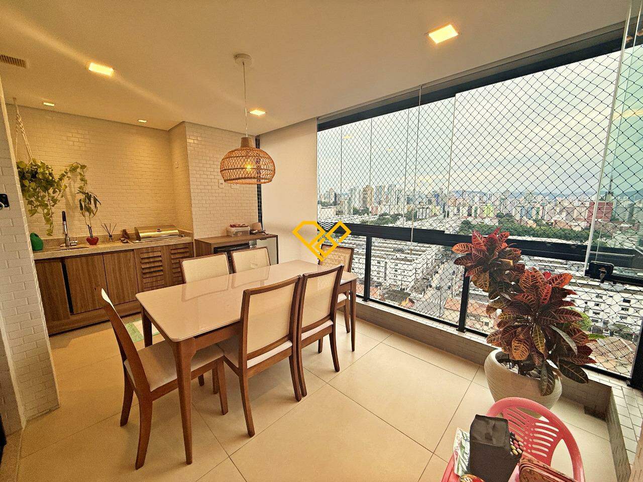 Apartamento à venda no Aparecida: Varanda