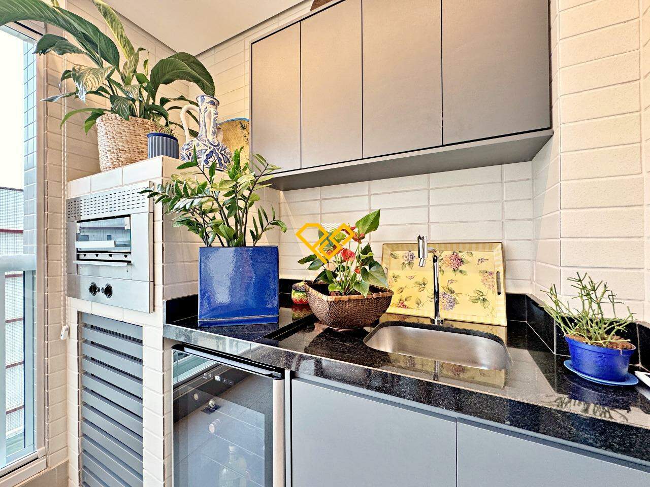 Apartamento à venda no Aparecida: Varanda