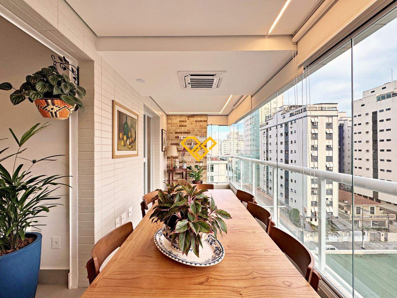 Apartamento à venda no Aparecida: Varanda