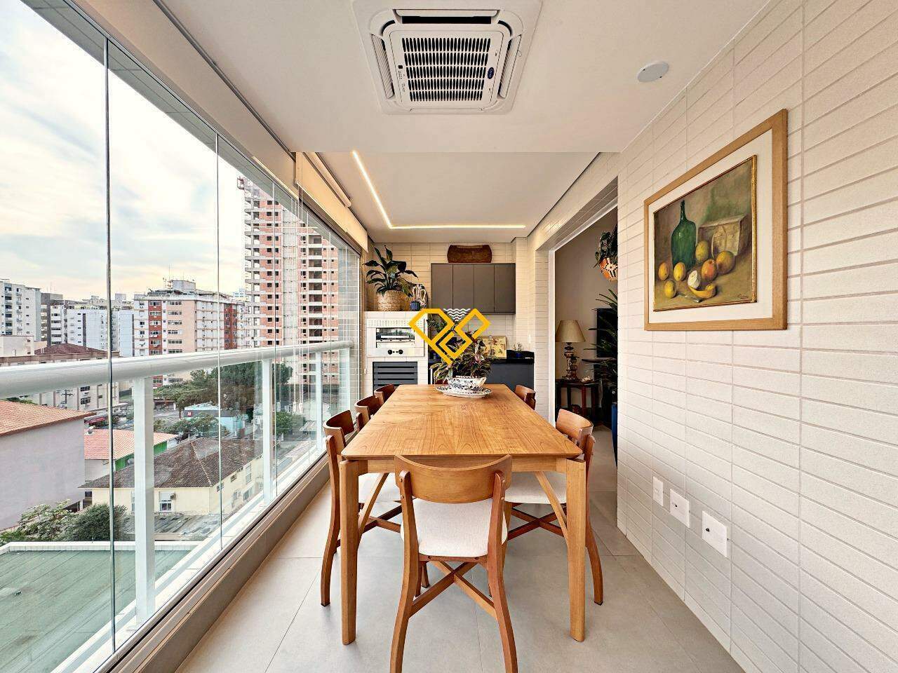 Apartamento à venda no Aparecida: Varanda