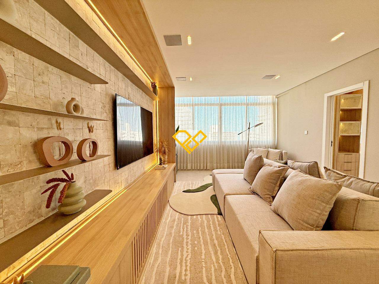 Apartamento à venda no Gonzaga: Sala