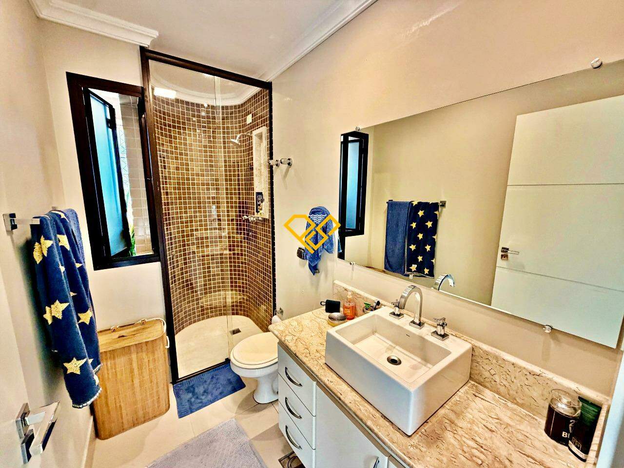 Apartamento à venda no Gonzaga: Wc suíte 1