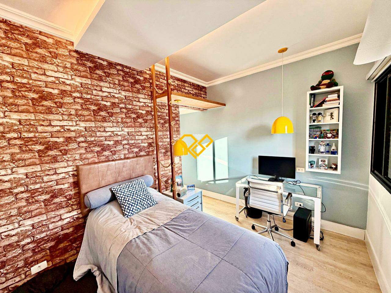Apartamento à venda no Gonzaga: Dormitório 1 - suíte