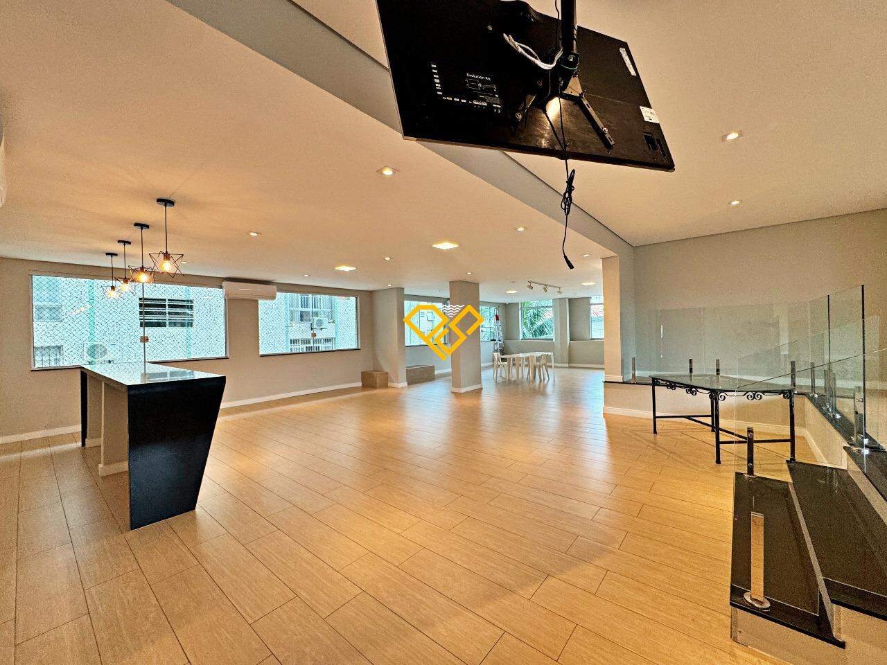 Cobertura à venda no Campo Grande: Lazer - salão de festas