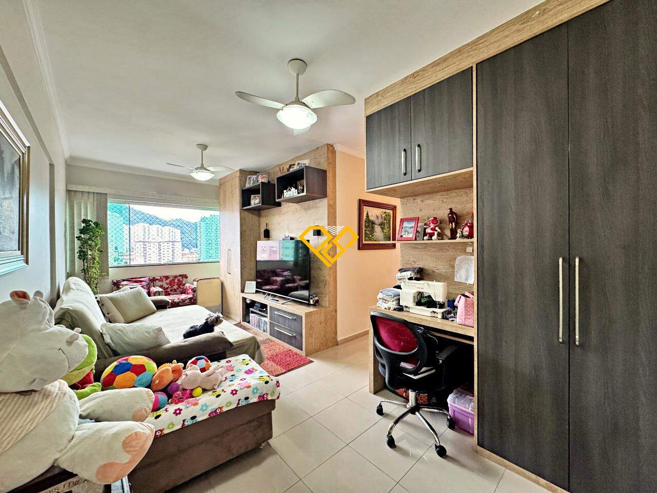 Cobertura à venda no Campo Grande: Sala 2° andar