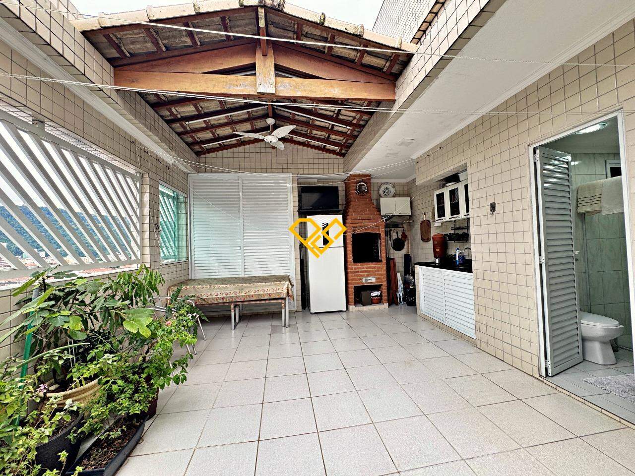 Cobertura à venda no Campo Grande: Área gourmet