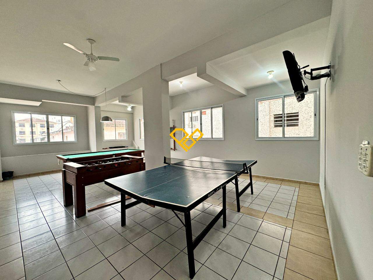 Cobertura à venda no Campo Grande: Lazer - Salão de jogos