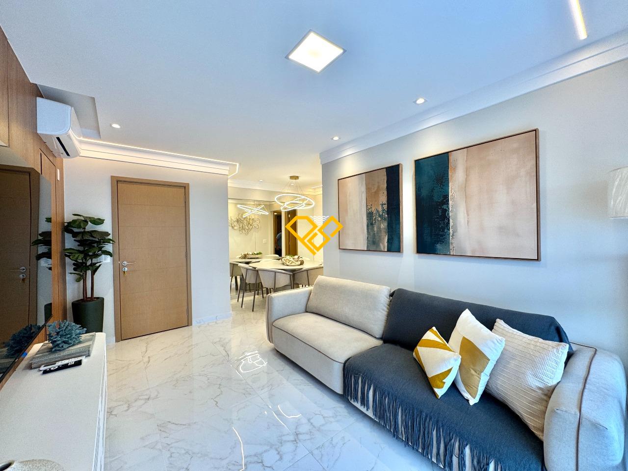 Apartamento à venda no Gonzaga: Sala