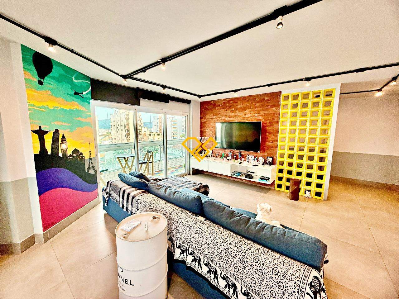 Apartamento à venda no Ponta da Praia: Sala