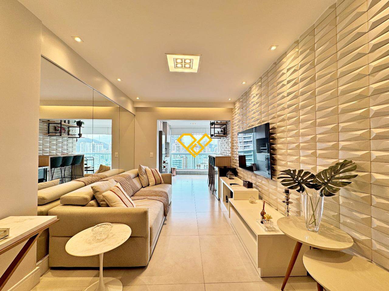 Apartamento para aluguel no Gonzaga: Sala