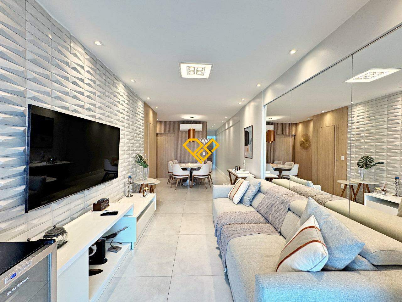 Apartamento para aluguel no Gonzaga: Sala