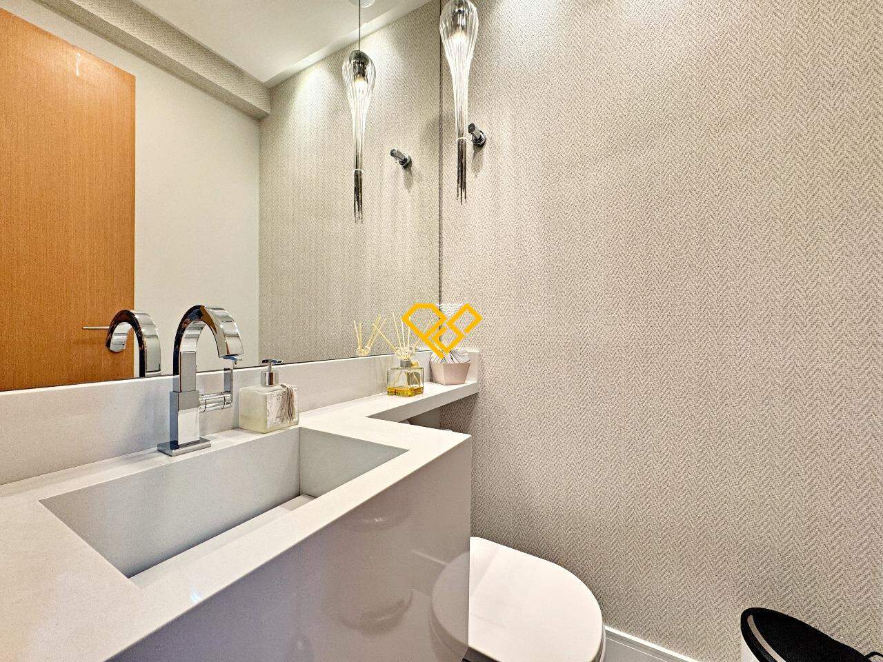 Apartamento para aluguel no Gonzaga: Lavabo
