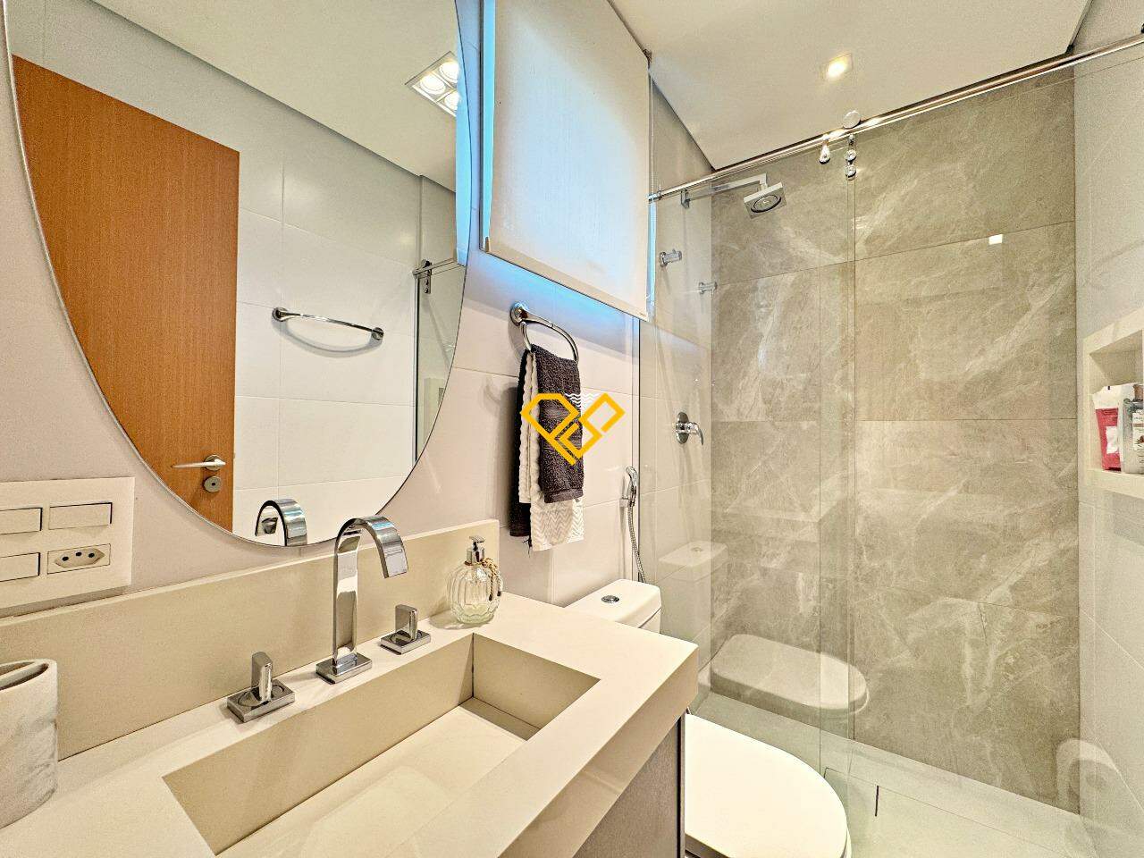 Apartamento para aluguel no Gonzaga: Wc suíte