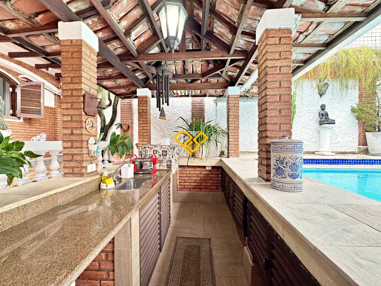 Casa à venda no Ponta da Praia: Espaço gourmet