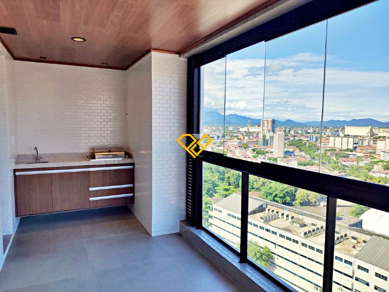 Apartamento para aluguel no Boqueirão: Varanda com churrasqueira