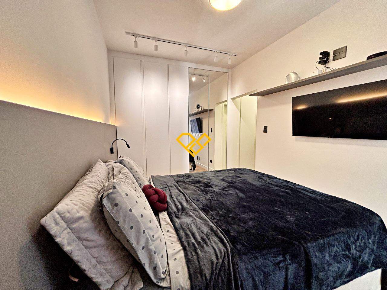 Apartamento à venda no Gonzaga: Dormitório 1 - suíte