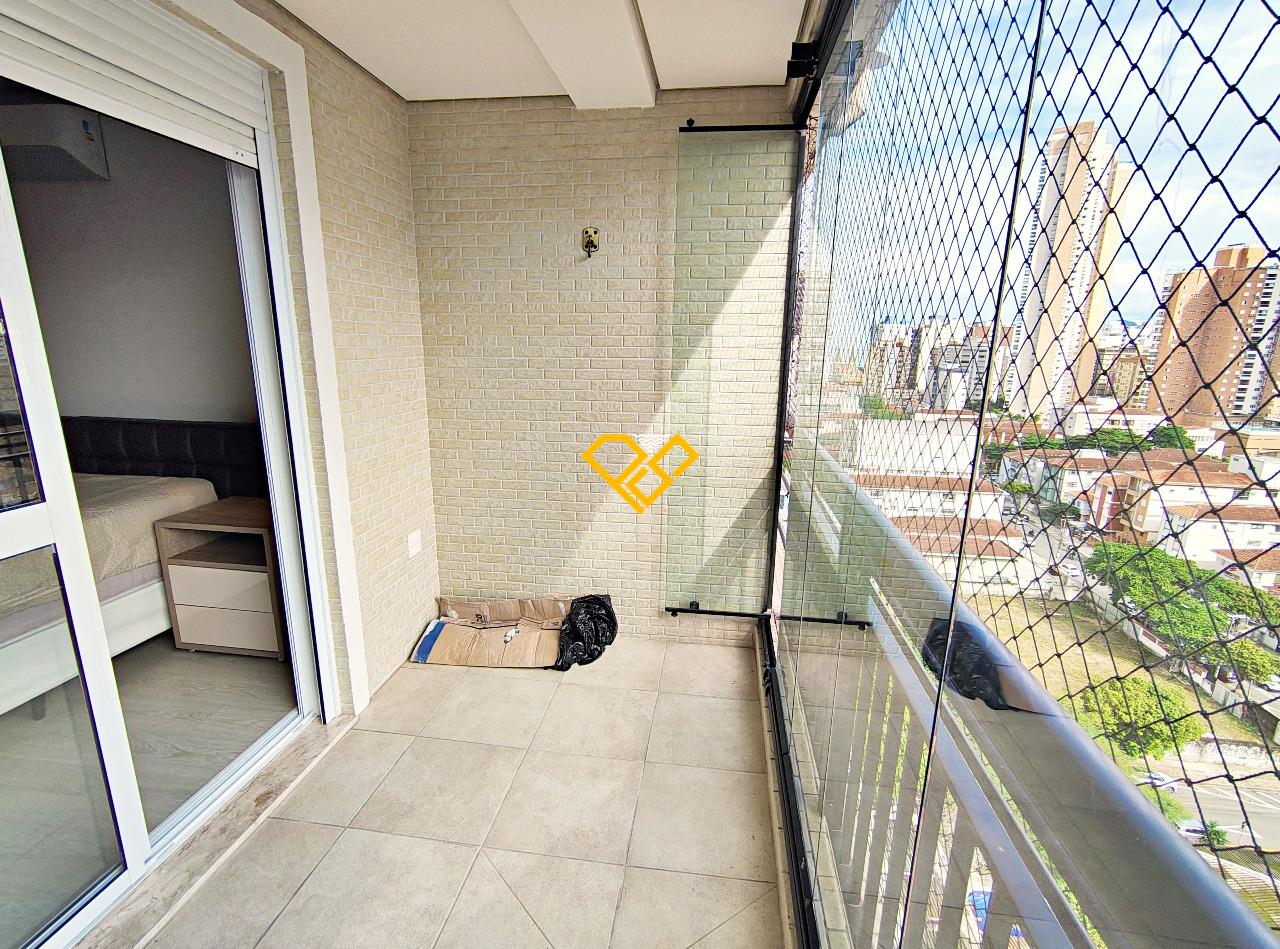 Apartamento para aluguel no Embaré: Varanda