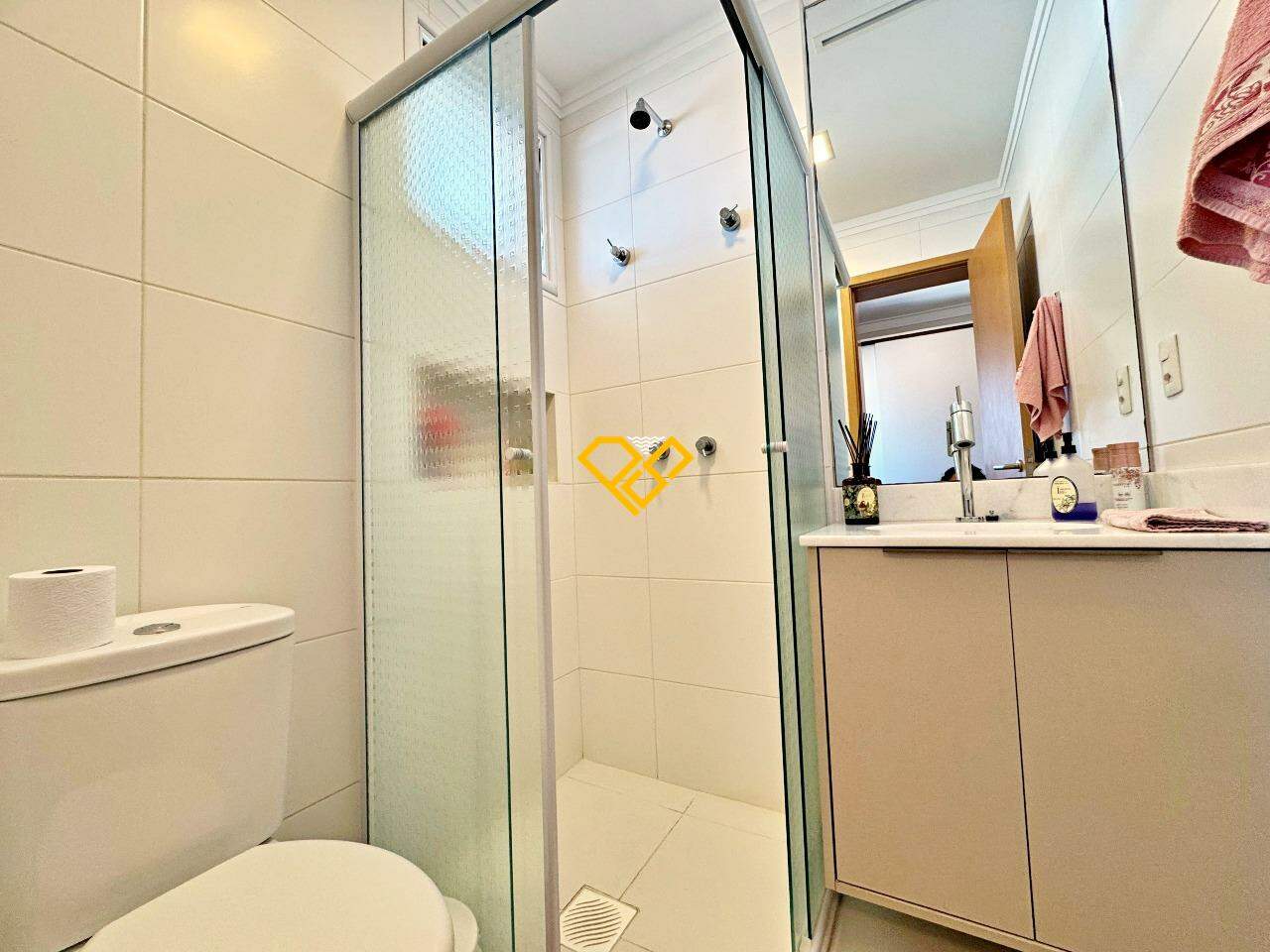 Apartamento à venda no Gonzaga: Wc suíte 3