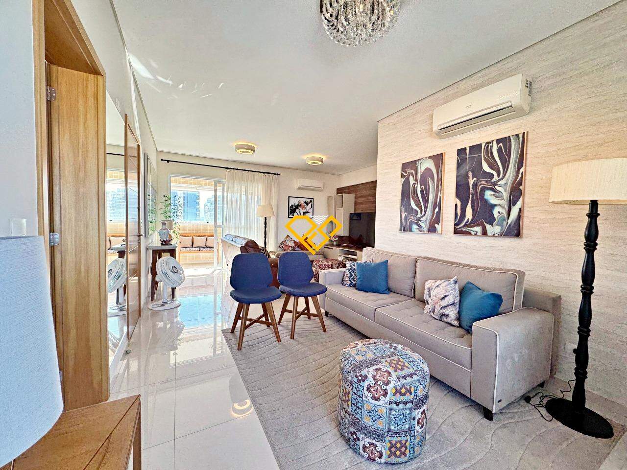 Apartamento à venda no Gonzaga: Sala