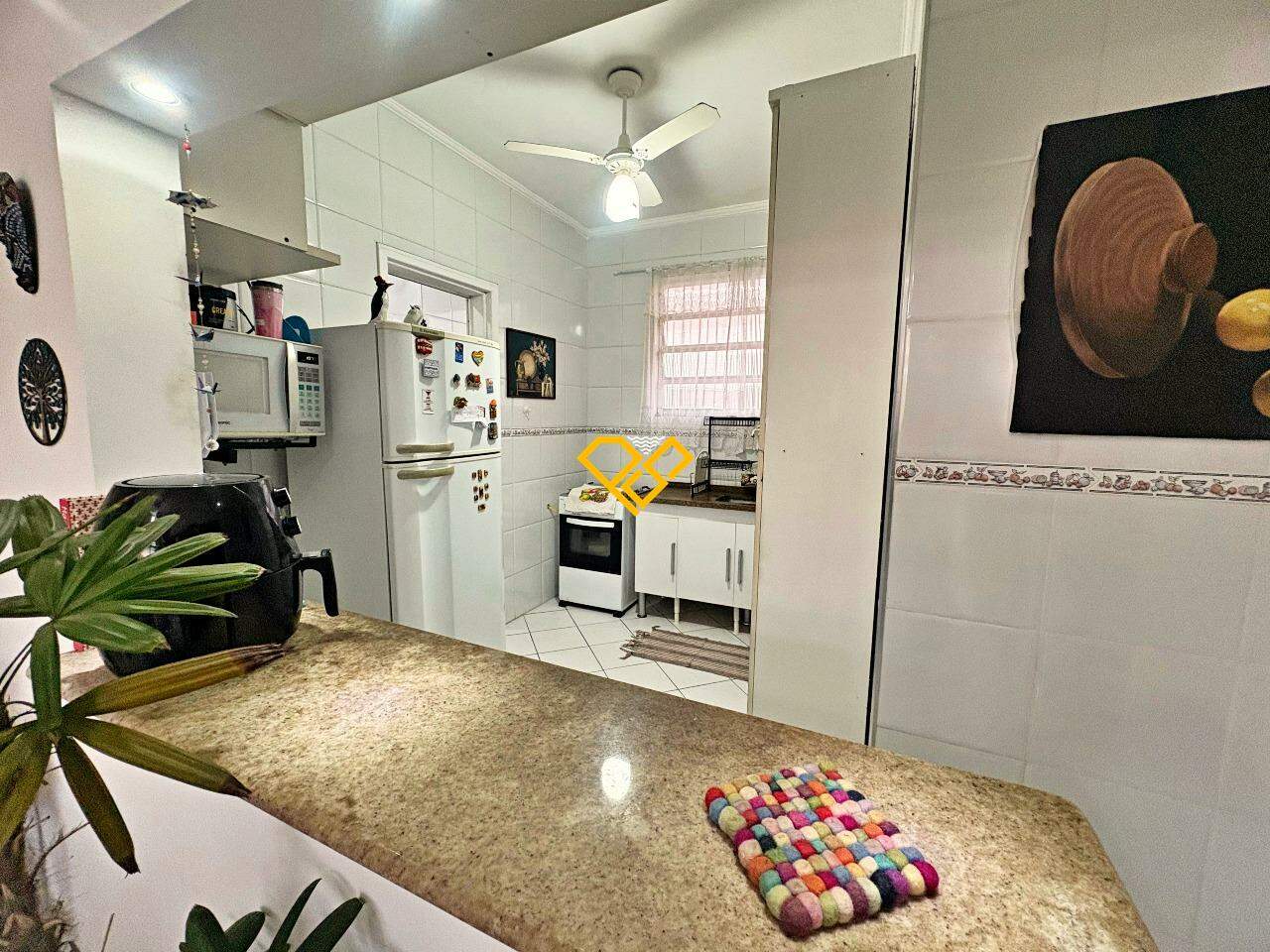 Apartamento à venda no Embaré: Cozinha