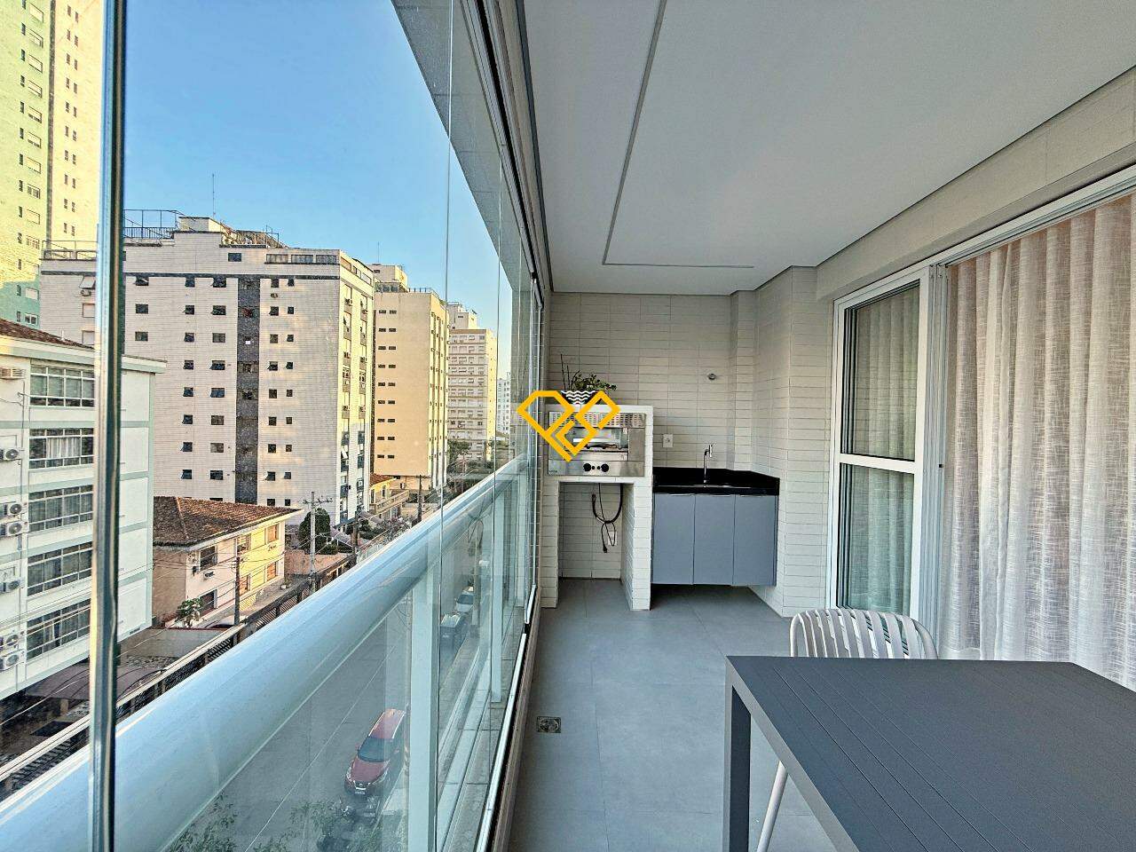 Apartamento à venda no Aparecida: Varanda