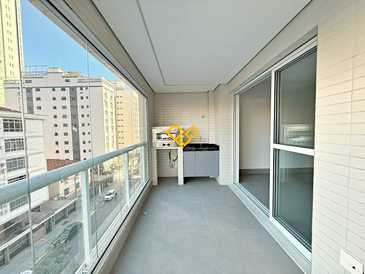 Apartamento à venda no Aparecida: Varanda