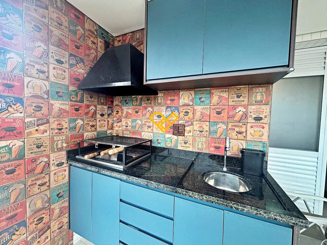 Apartamento à venda no Embaré: Varanda