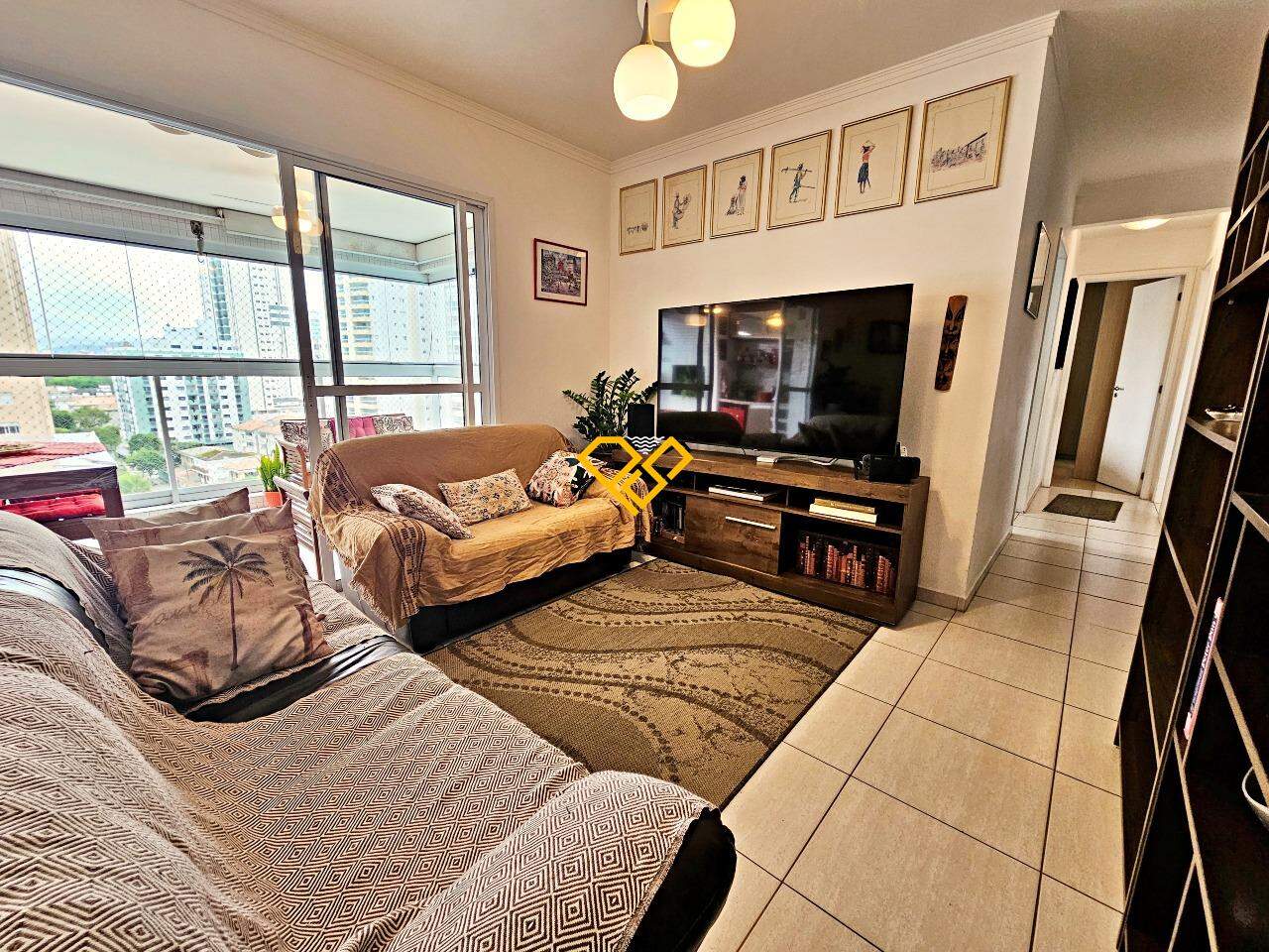 Apartamento à venda no Ponta da Praia: Sala