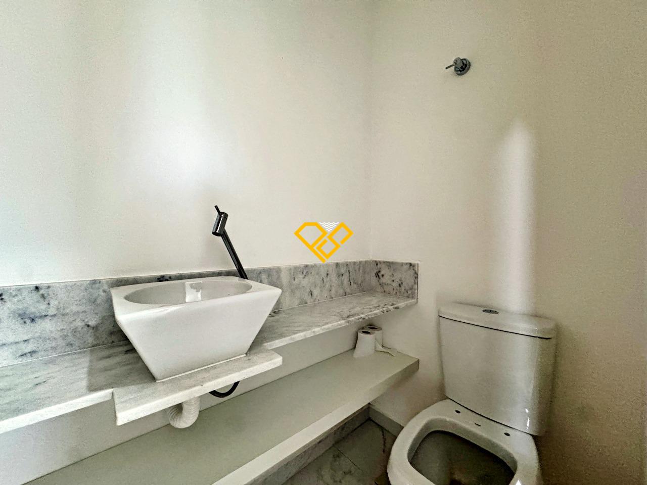 Apartamento para aluguel no Gonzaga: Lavabo