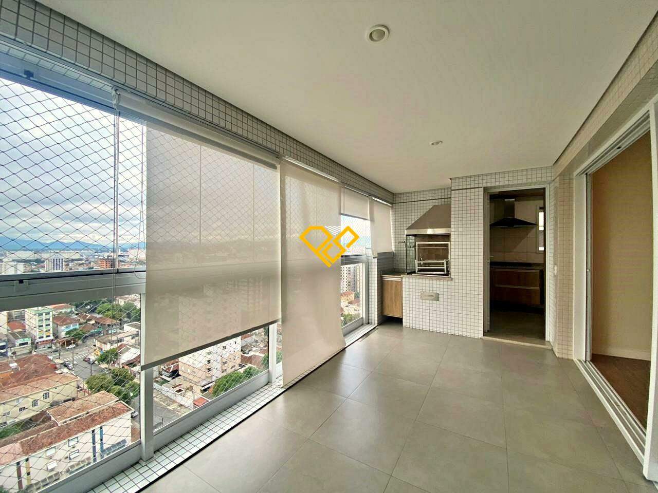 Apartamento à venda no Embaré: Varanda