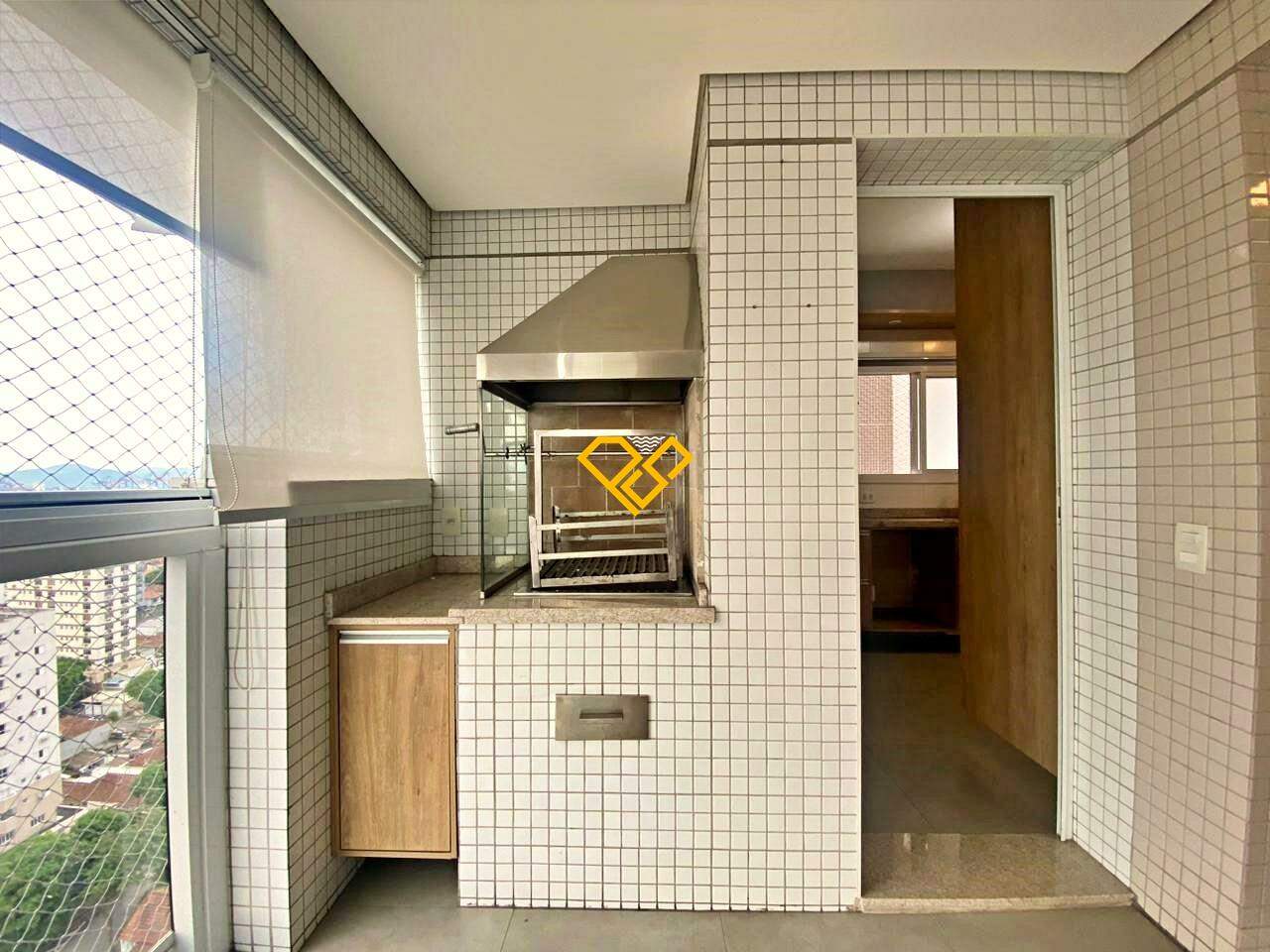 Apartamento à venda no Embaré: Varanda