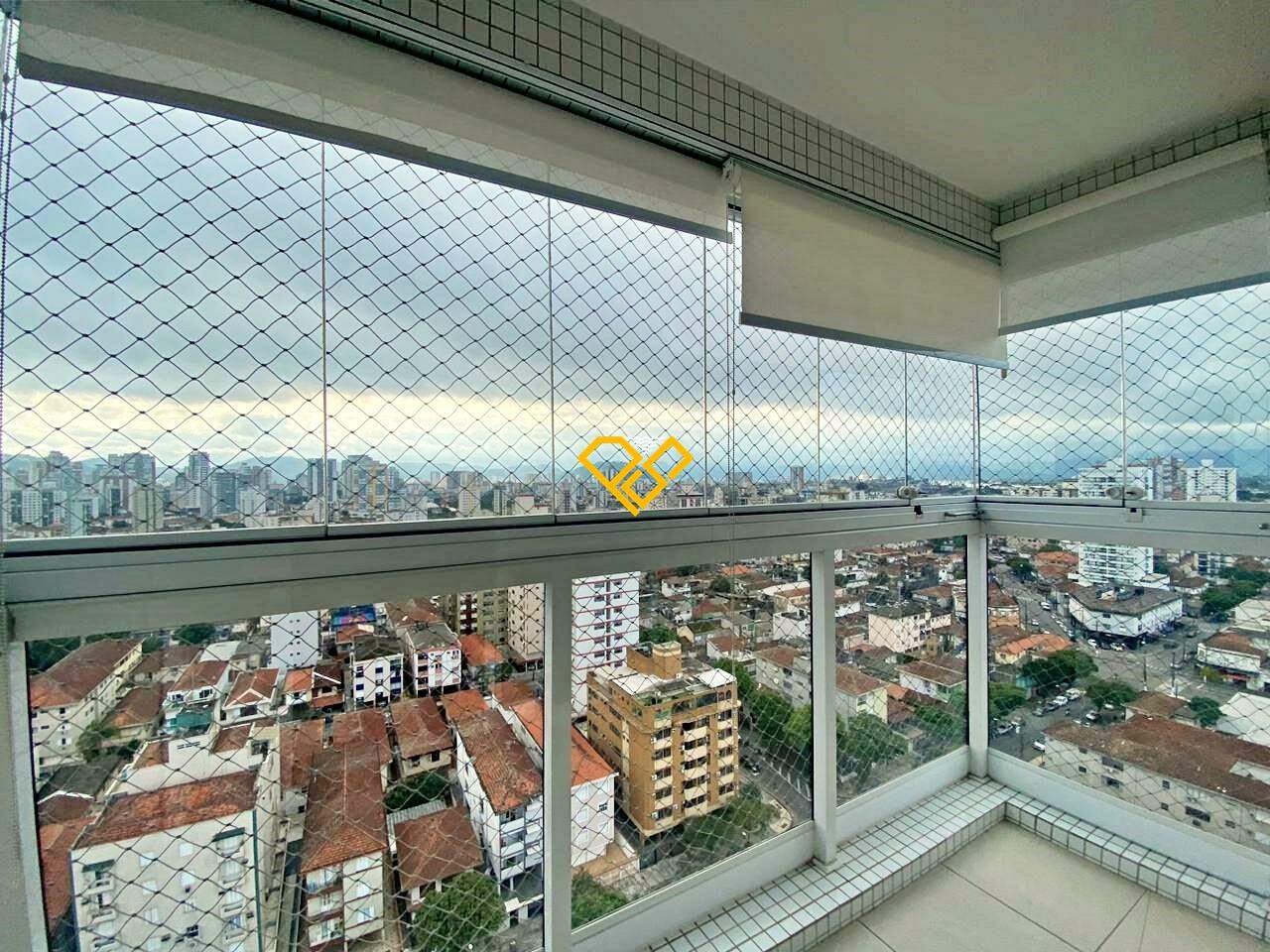 Apartamento à venda no Embaré: Varanda