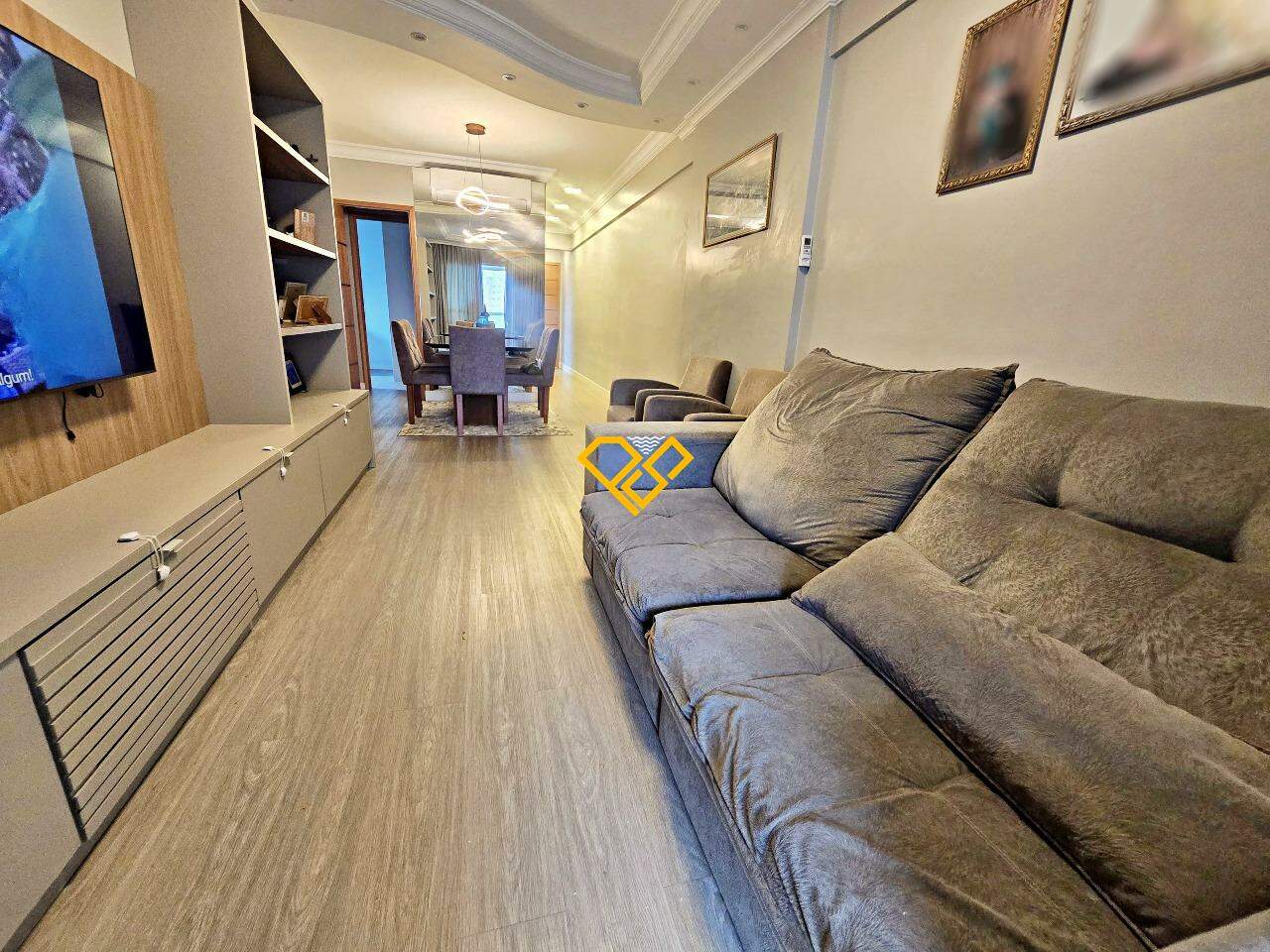 Apartamento à venda no Gonzaga: Sala
