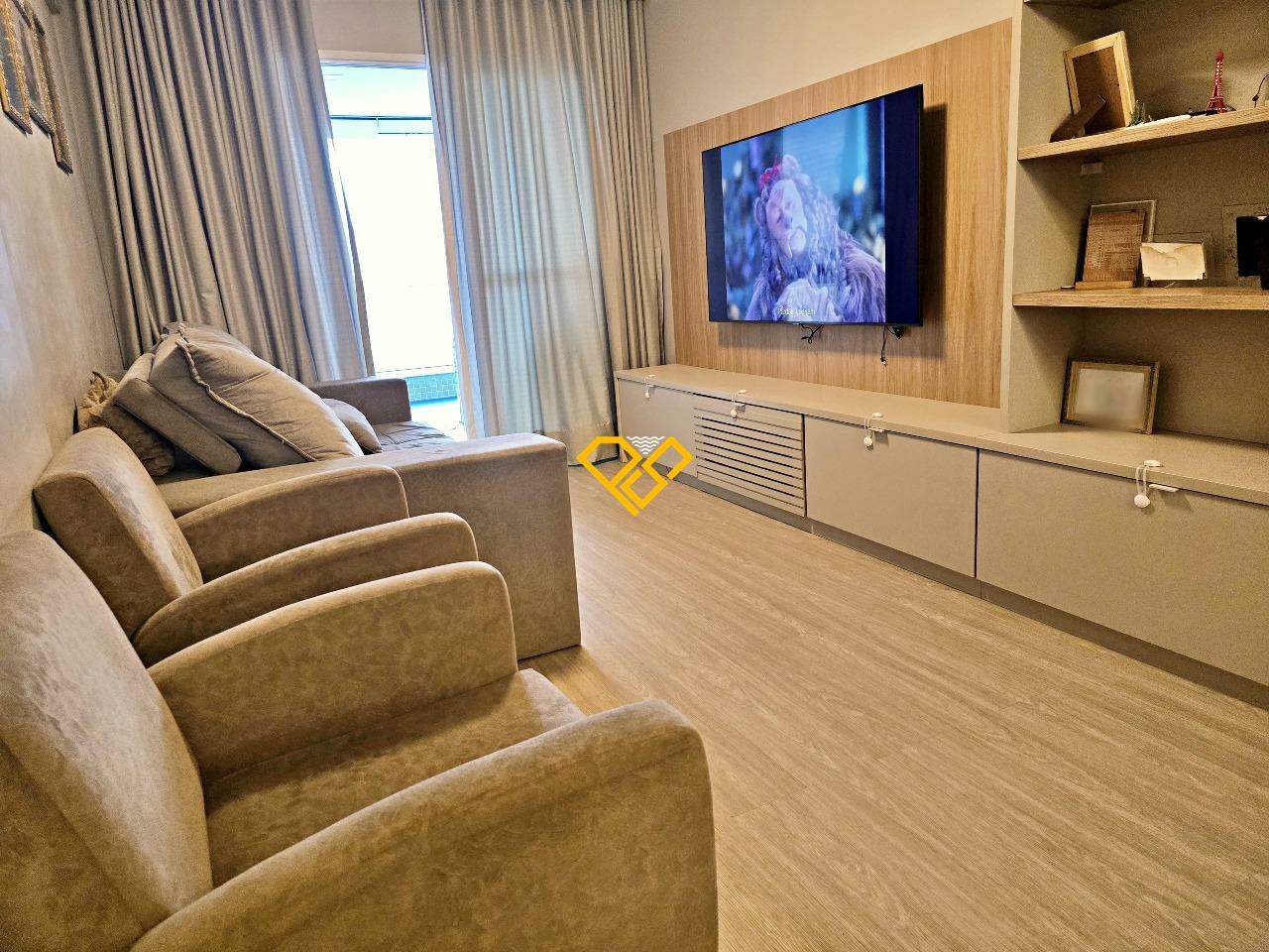 Apartamento à venda no Gonzaga: Sala