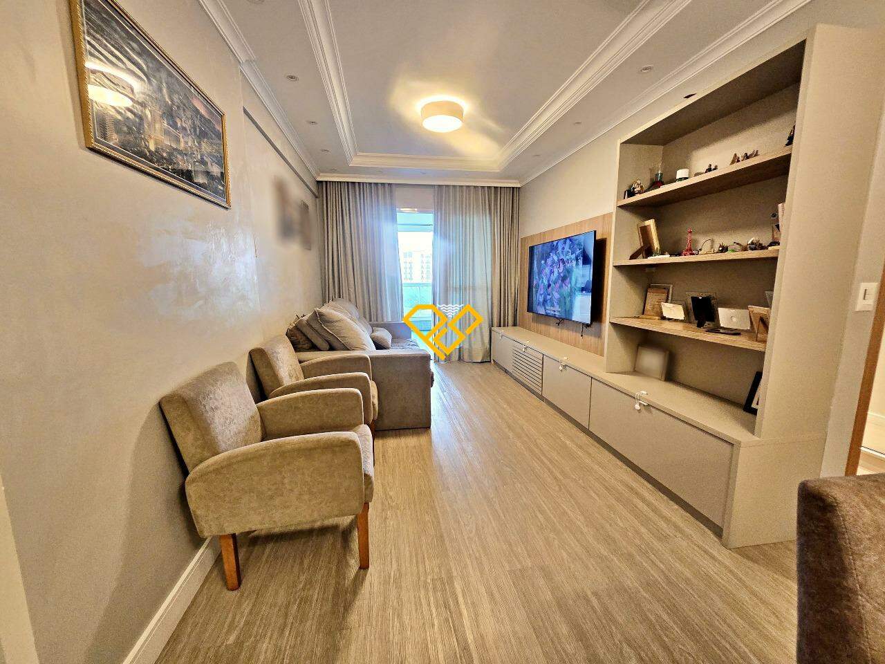 Apartamento à venda no Gonzaga: Sala