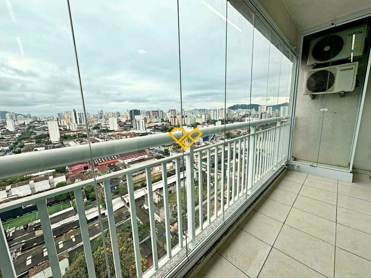 Apartamento à venda no Vila Mathias: Varanda