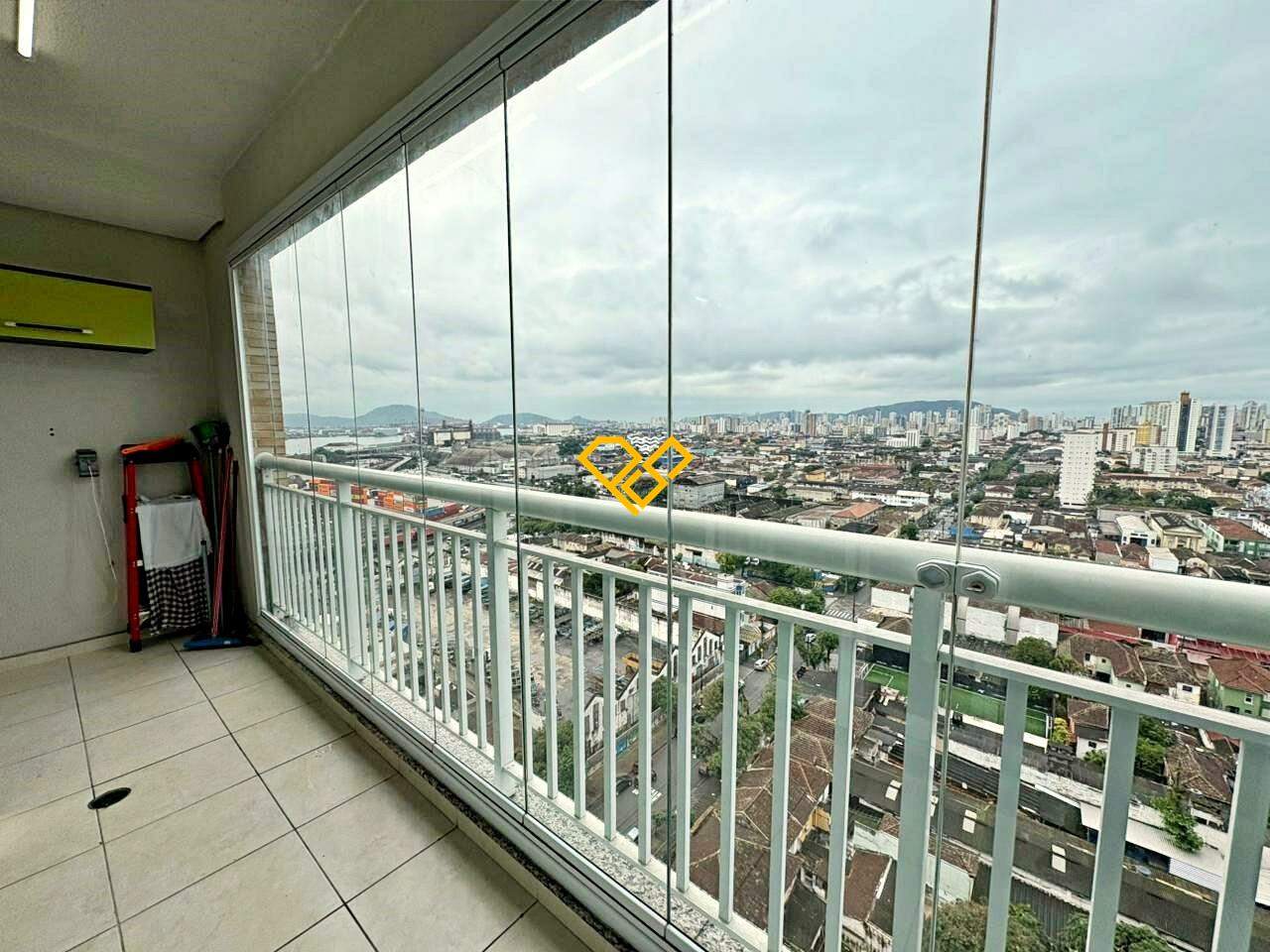 Apartamento à venda no Vila Mathias: Varanda