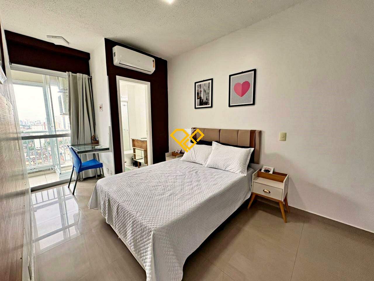 Apartamento à venda no Vila Mathias: Dormitório