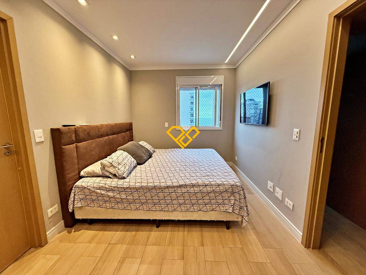 Apartamento à venda no Gonzaga: Dormitório 1 - suíte