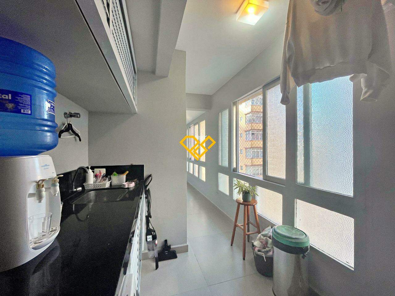 Apartamento à venda no José Menino: Área de serviço
