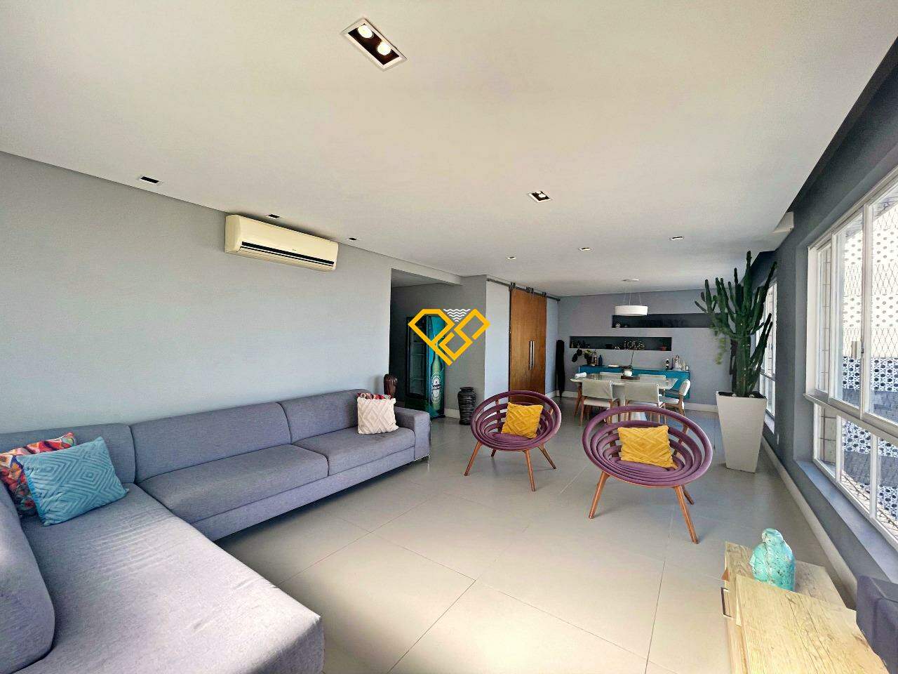 Apartamento à venda no José Menino: Sala