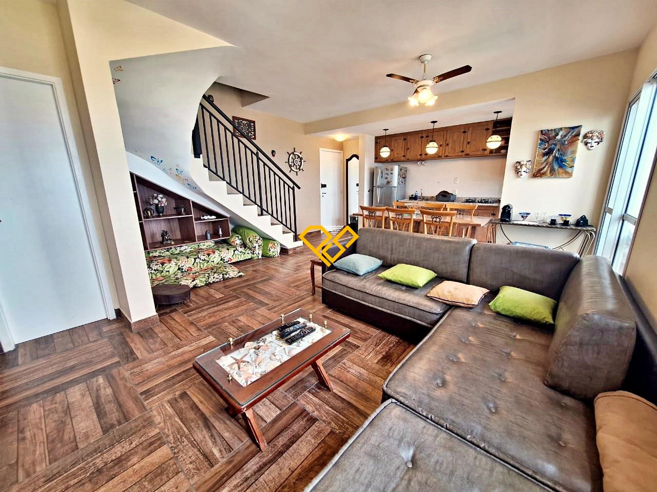 Apartamento Duplex à venda no José Menino: Sala