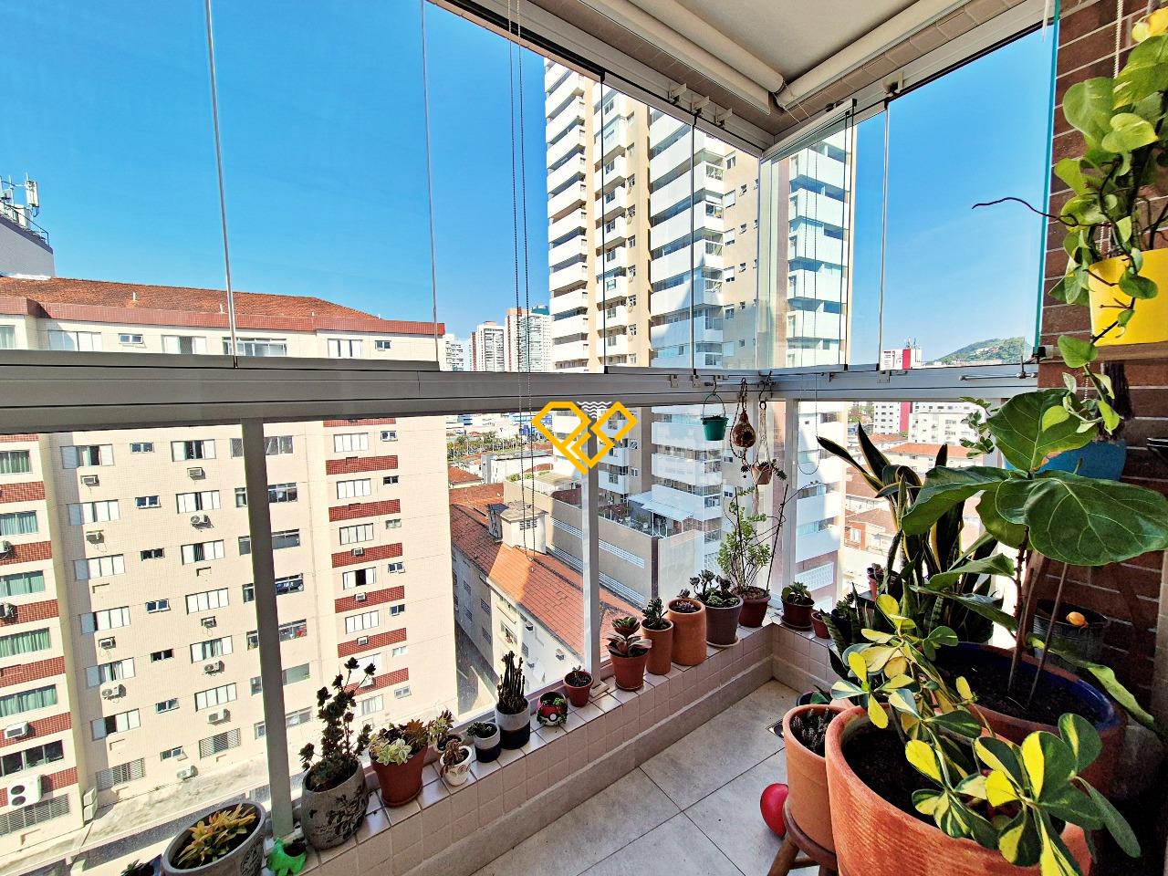 Apartamento à venda no Campo Grande: Varanda